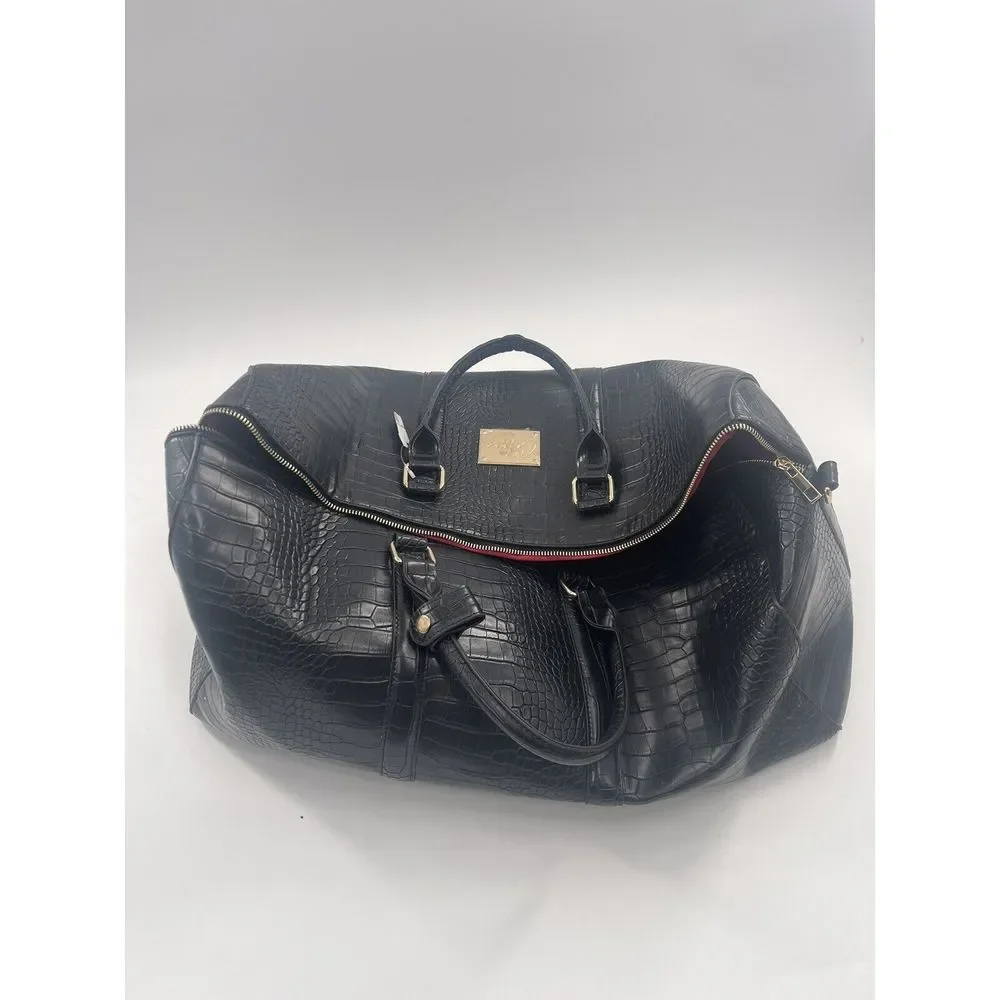 Travel‎ Duffel Bag (Crown Avenue Black Weekender Highlander Duffle Crown Black)
